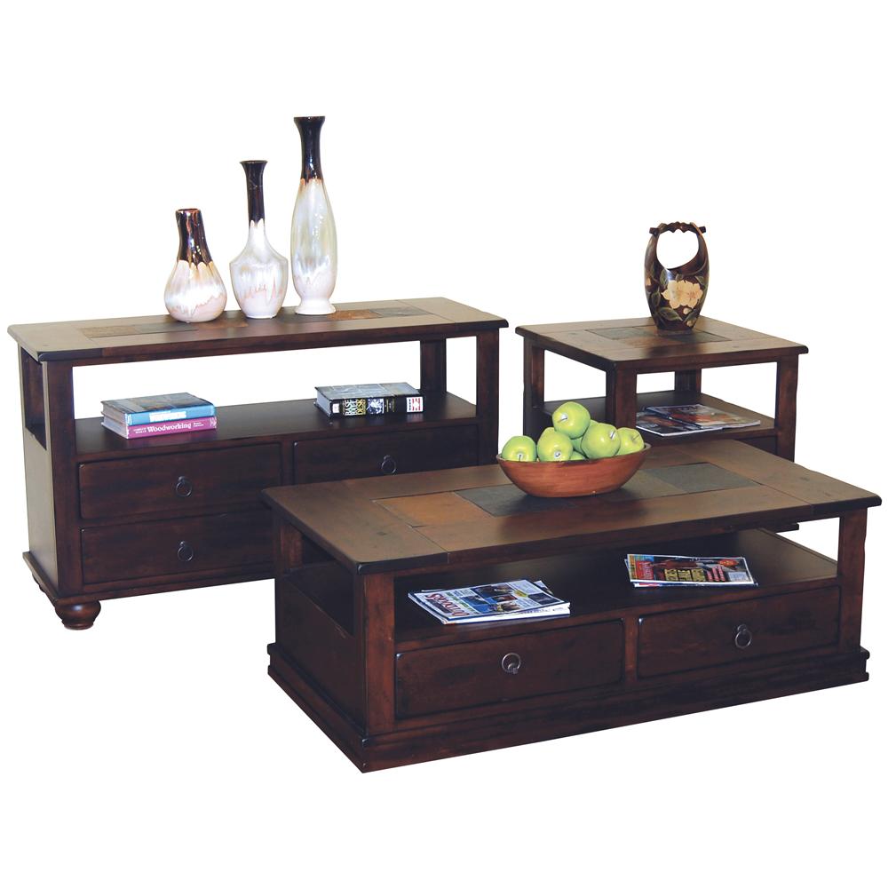 Market Square Morris Home Furnishings Traditional 2 Drawer Coffee Table